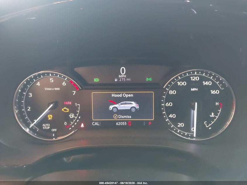 2022 Cadillac Xt5 VIN 1GYKNAR40NZ148314 IAAI salvage auction — REAR END, Salvage Title, sold $7,500 on 2026-07-27 (photo 7)