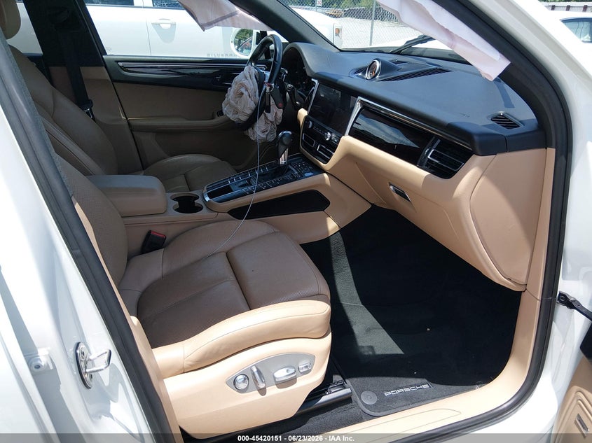 2021 Porsche Macan VIN WP1AA2A57MLB12188 IAAI salvage auction — FRONT END, Salvage (Alabama), sold $12,725 on 2026-07-16 (photo 5)
