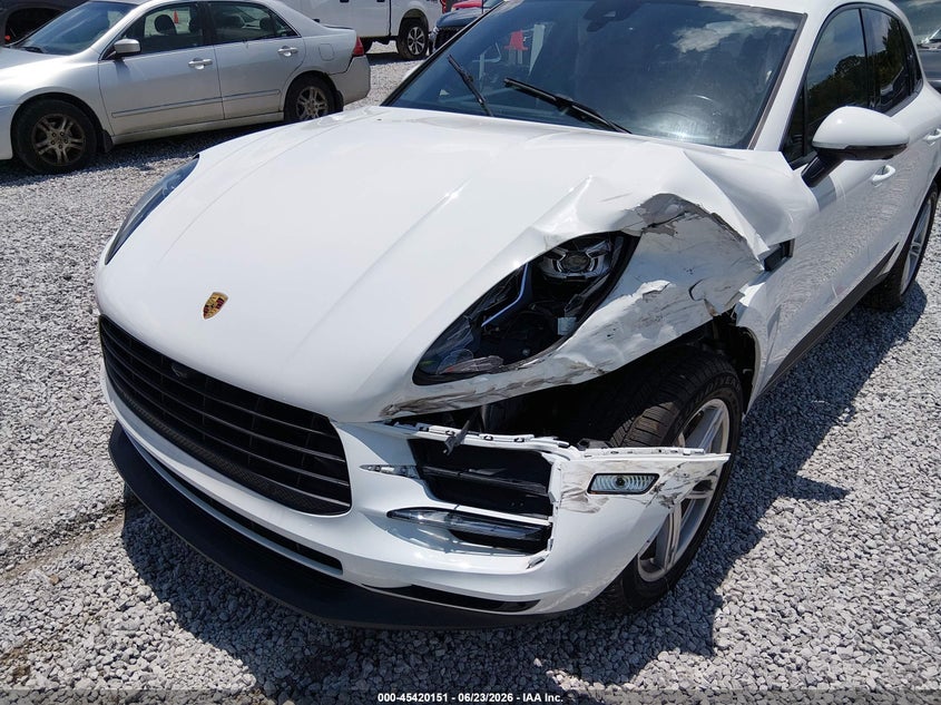 2021 Porsche Macan VIN WP1AA2A57MLB12188 IAAI salvage auction — FRONT END, Salvage (Alabama), sold $12,725 on 2026-07-16 (photo 6)
