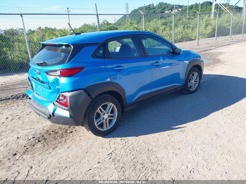 2019 Hyundai Kona VIN KM8K1CAA9KU324912 IAAI salvage auction — REAR END, Salvage (Pennsylvania), sold $1,700 on 2026-07-07 (photo 4)