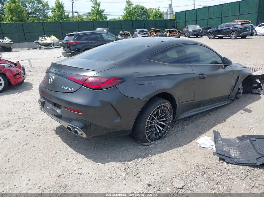 2025 Mercedes-benz VIN W1KMJ6CBXSF057794 IAAI salvage auction — FRONT END, Wait Title, sold $25,450 on 2026-08-24 (photo 4)