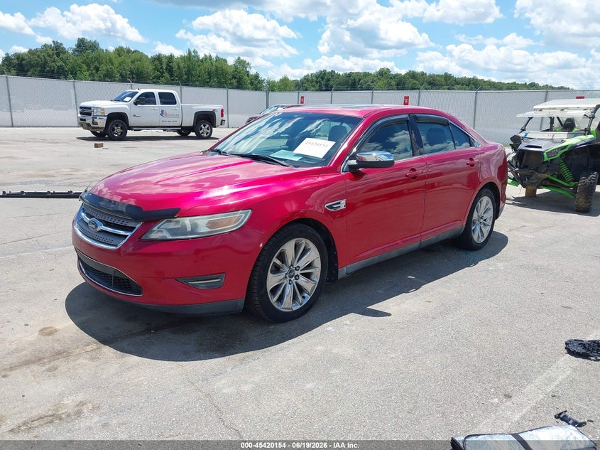 2010 Ford Taurus VIN 1FAHP2FW1AG144032 IAAI salvage auction — RIGHT FRONT, Clear (Indiana), sold $425 on 2026-07-20 (photo 2)