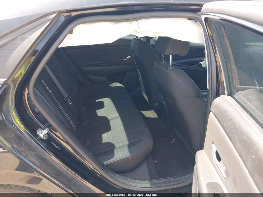2021 Hyundai Elantra VIN 5NPLS4AG3MH036087 IAAI salvage auction — FRONT END, Clear (Texas), sold $2,800 on 2026-07-08 (photo 8)