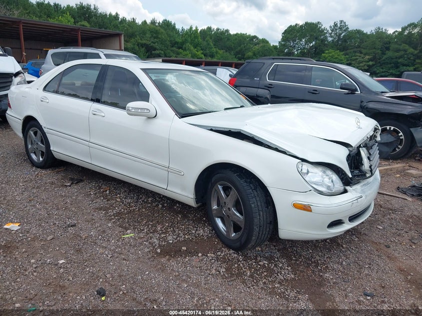 2005 Mercedes-benz S class VIN WDBNG70J05A449889 IAAI salvage auction — FRONT END, Salvage (Alabama), sold $275 on 2026-07-15 (photo 1)