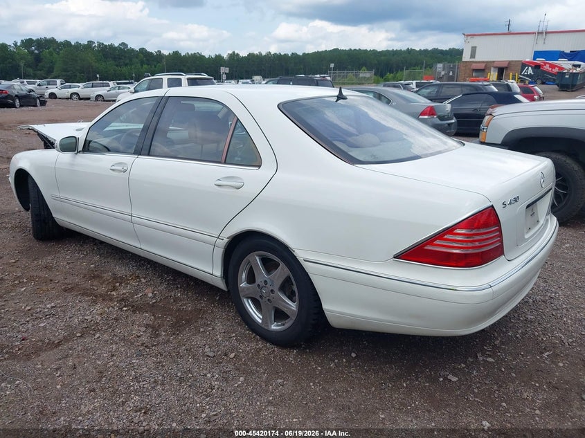 2005 Mercedes-benz S class VIN WDBNG70J05A449889 IAAI salvage auction — FRONT END, Salvage (Alabama), sold $275 on 2026-07-15 (photo 3)