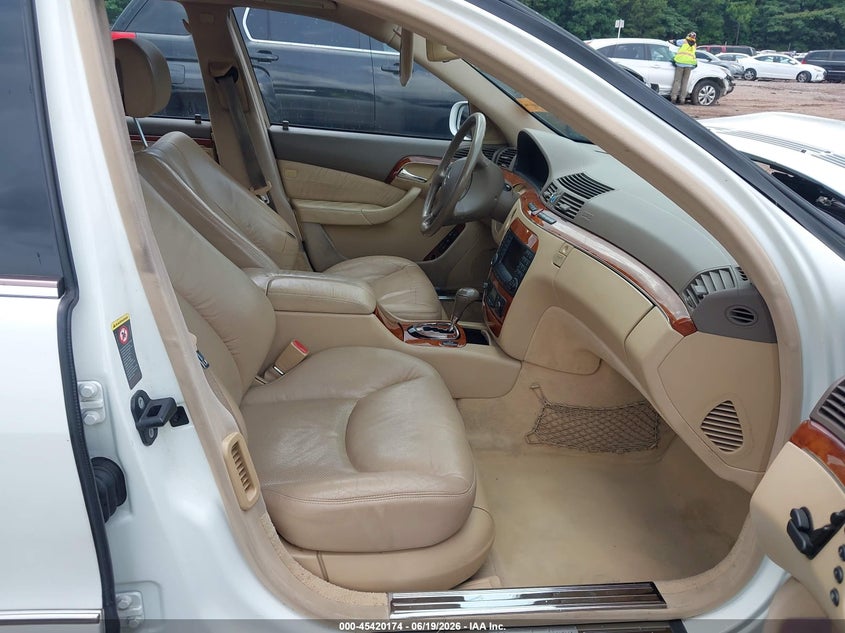 2005 Mercedes-benz S class VIN WDBNG70J05A449889 IAAI salvage auction — FRONT END, Salvage (Alabama), sold $275 on 2026-07-15 (photo 5)