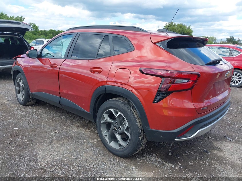 2024 Chevrolet Trax VIN KL77LHE27RC011617 IAAI salvage auction — LEFT FRONT, Salvage Title, sold $7,200 on 2026-07-23 (photo 3)
