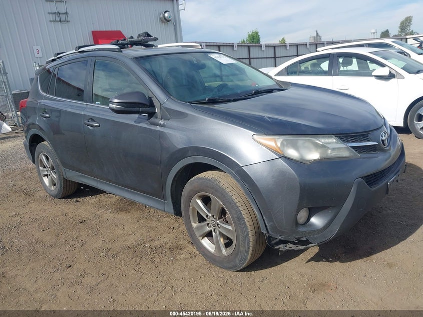2015 Toyota Rav 4 VIN JTMRFREV3FD130015 IAAI salvage auction — LEFT FRONT, Bill Of Sale (Washington), sold $2,450 on 2026-07-16 (photo 1)