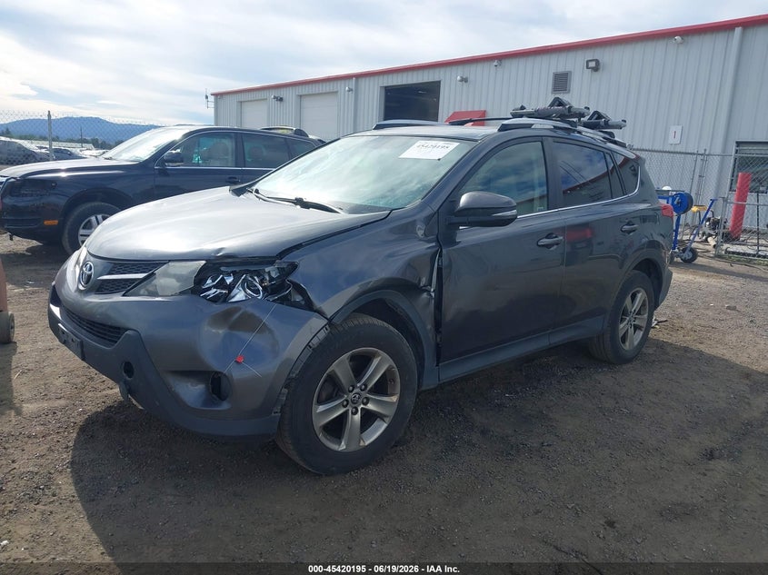2015 Toyota Rav 4 VIN JTMRFREV3FD130015 IAAI salvage auction — LEFT FRONT, Bill Of Sale (Washington), sold $2,450 on 2026-07-16 (photo 2)