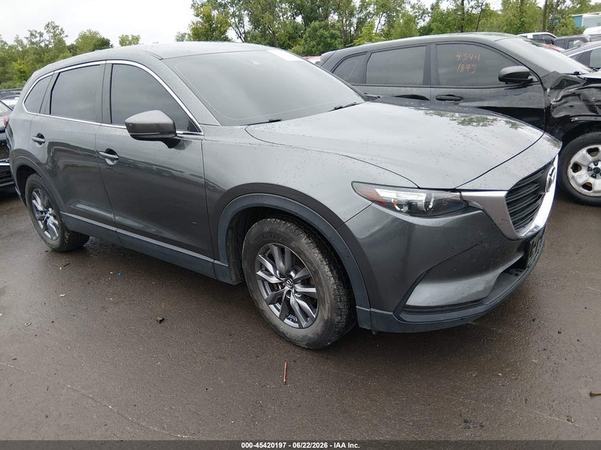 2018 Mazda Cx-9 VIN JM3TCBBY3J0212984 IAAI salvage auction — HAIL, Salvage Title, sold $5,300 on 2026-07-28 (photo 1)