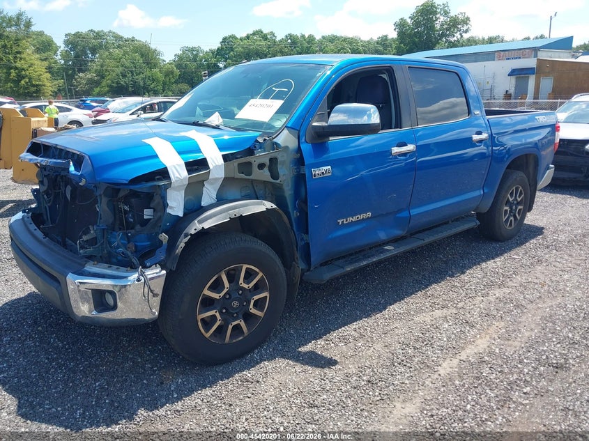 2016 Toyota Tundra VIN 5TFDW5F10GX530791 IAAI salvage auction — FRONT END, Salvage (South Carolina), sold $6,300 on 2026-07-28 (photo 2)