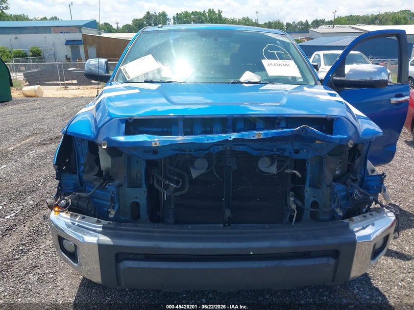 2016 Toyota Tundra VIN 5TFDW5F10GX530791 IAAI salvage auction — FRONT END, Salvage (South Carolina), sold $6,300 on 2026-07-28 (photo 6)