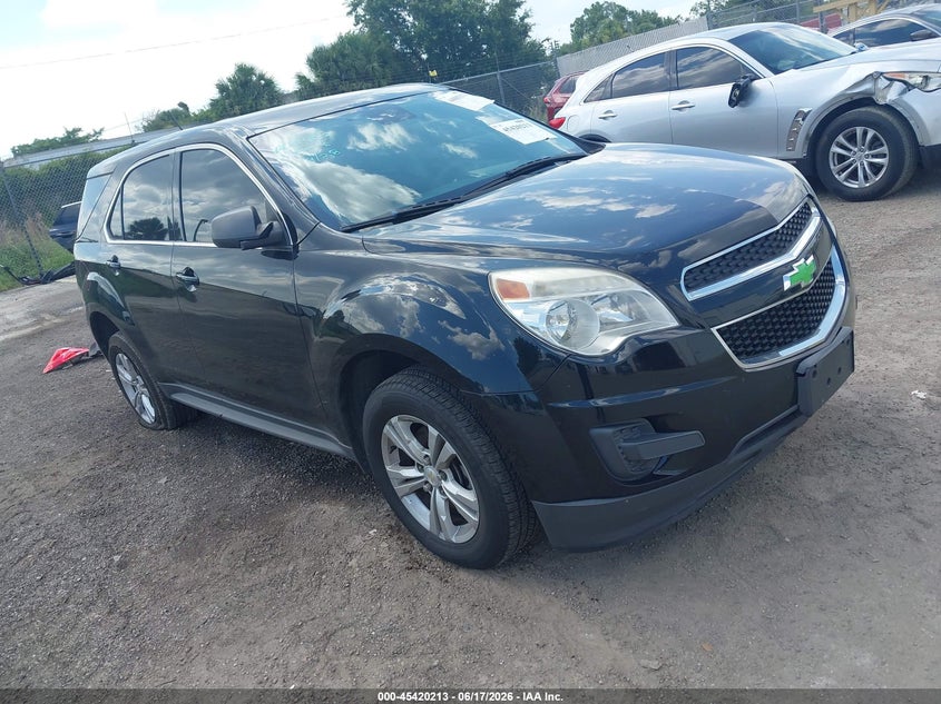 2013 Chevrolet Equinox VIN 2GNALBEK3D6206032 IAAI salvage auction — REAR END, Salvage (Georgia), sold $750 on 2026-07-10 (photo 1)