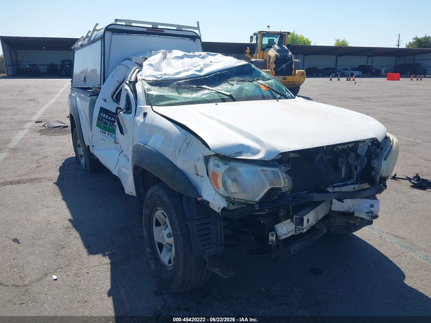 2013 Toyota Tacoma VIN 5TFTU4GN7DX040647 IAAI salvage auction — ROLLOVER, Salvage Title, sold $2,550 on 2026-07-22 (photo 1)