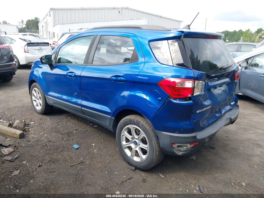 2019 Ford Ecosport VIN MAJ3S2GE8KC276986 IAAI salvage auction — REAR END, Salvage (Idaho), sold $1,700 on 2026-07-09 (photo 3)
