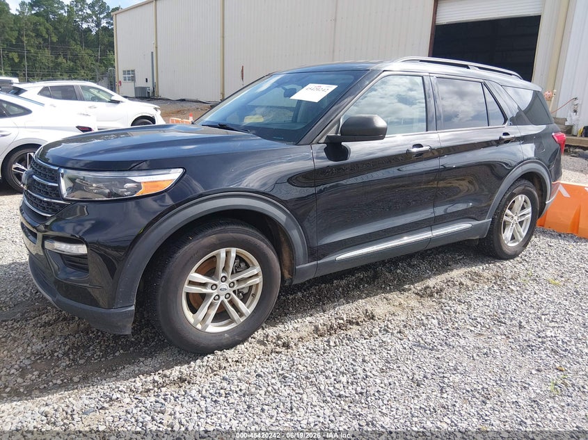 2023 Ford Explorer VIN 1FMSK7DH6PGB29420 IAAI salvage auction — WATER/FLOOD, Salvage Title, sold $12,000 on 2026-08-21 (photo 2)