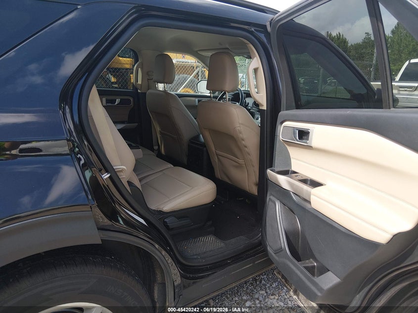 2023 Ford Explorer VIN 1FMSK7DH6PGB29420 IAAI salvage auction — WATER/FLOOD, Salvage Title, sold $12,000 on 2026-08-21 (photo 8)