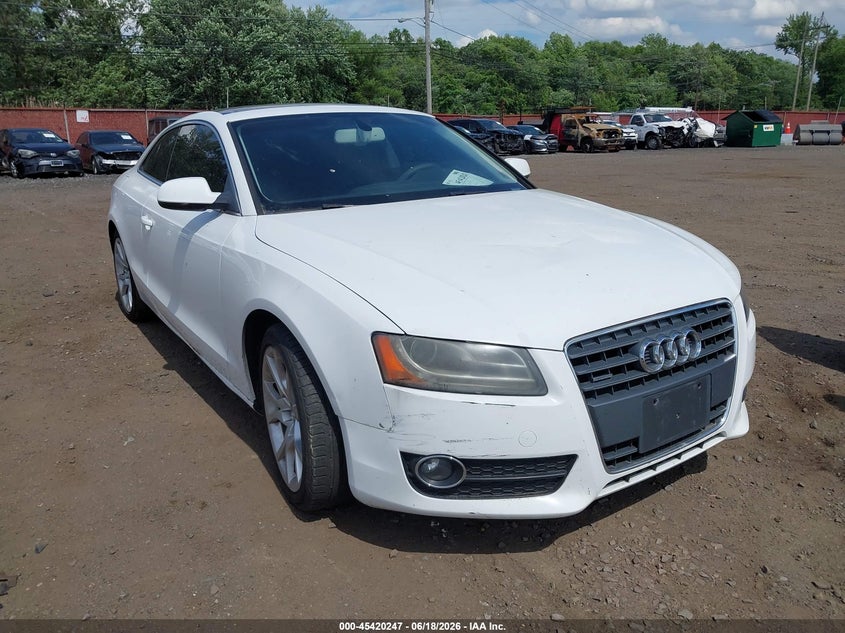 2012 Audi A5 VIN WAULFAFR1CA016436 IAAI salvage auction — NORMAL WEAR, Clear (New Jersey), sold $1,050 on 2026-07-08 (photo 6)