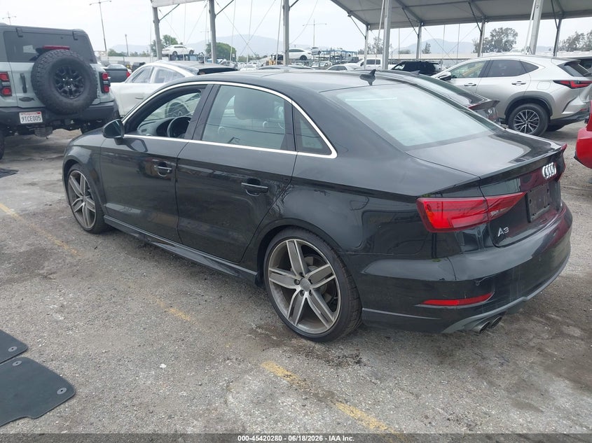 2018 Audi A3 VIN WAUGUGFF8J1021243 IAAI salvage auction — FRONT END, Salvage Title, sold $5,950 on 2026-07-14 (photo 3)