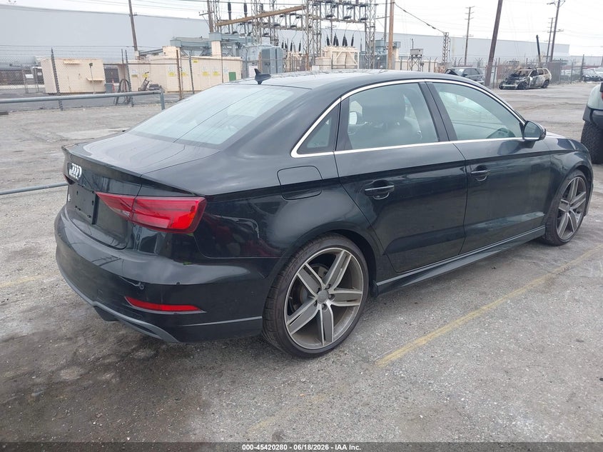 2018 Audi A3 VIN WAUGUGFF8J1021243 IAAI salvage auction — FRONT END, Salvage Title, sold $5,950 on 2026-07-14 (photo 4)
