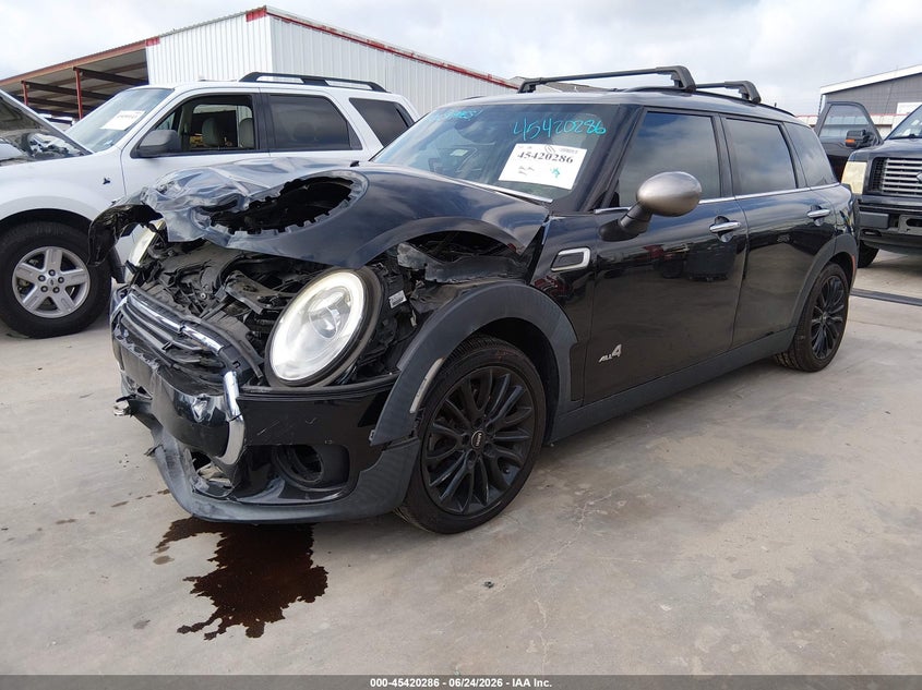 2017 Mini Clubman VIN WMWLU1C55H2F27305 IAAI salvage auction — FRONT END, Salvage Title, sold $1,000 on 2026-08-08 (photo 2)