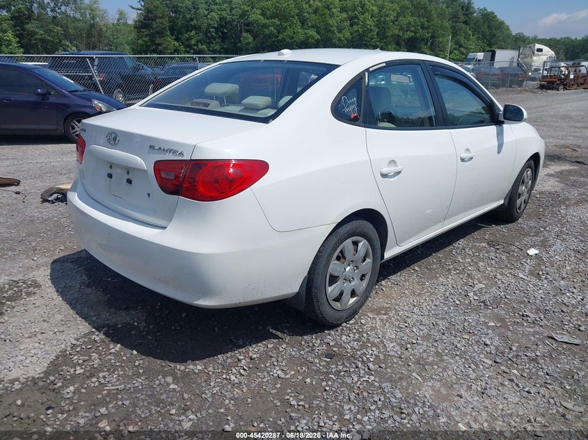 2008 Hyundai Elantra VIN KMHDU46D98U478585 IAAI salvage auction — FRONT END, Mv-907A (New York), sold $250 on 2026-07-07 (photo 4)