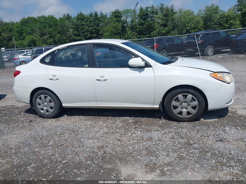 2008 Hyundai Elantra VIN KMHDU46D98U478585 IAAI salvage auction — FRONT END, Mv-907A (New York), sold $250 on 2026-07-07 (photo 1)