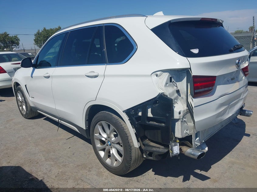 2015 BMW X5 VIN 5UXKR0C57F0P16813 IAAI salvage auction — REAR END, Salvage (California), sold $4,625 on 2026-07-09 (photo 3)
