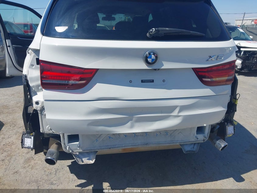 2015 BMW X5 VIN 5UXKR0C57F0P16813 IAAI salvage auction — REAR END, Salvage (California), sold $4,625 on 2026-07-09 (photo 6)