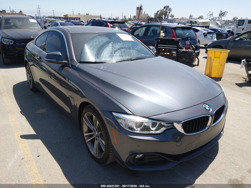 2017 BMW VIN WBA4R7C37HK896316 IAAI salvage auction — LEFT SIDE, Salvage (California), sold $5,400 on 2026-07-15 (photo 1)