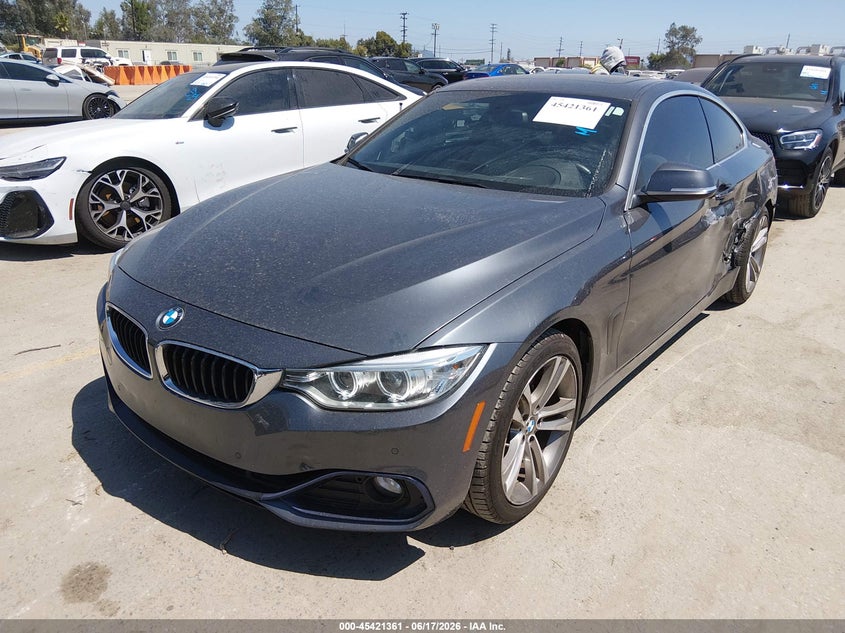 2017 BMW VIN WBA4R7C37HK896316 IAAI salvage auction — LEFT SIDE, Salvage (California), sold $5,400 on 2026-07-15 (photo 2)