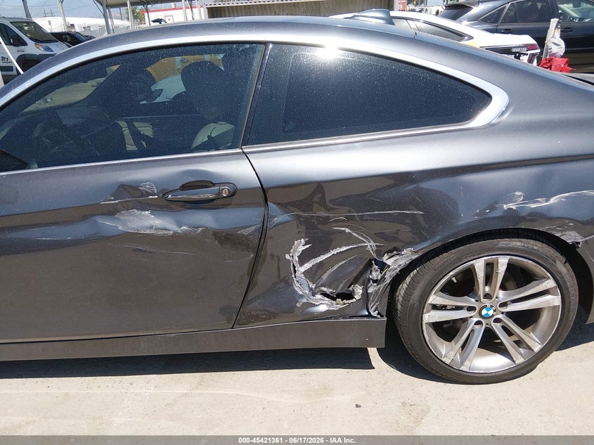 2017 BMW VIN WBA4R7C37HK896316 IAAI salvage auction — LEFT SIDE, Salvage (California), sold $5,400 on 2026-07-15 (photo 6)