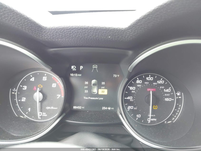 2018 Alfa romeo Stelvio VIN ZASFAKNN6J7B92922 IAAI salvage auction — LEFT REAR, Salvage Title, sold $7,650 on 2026-07-15 (photo 7)