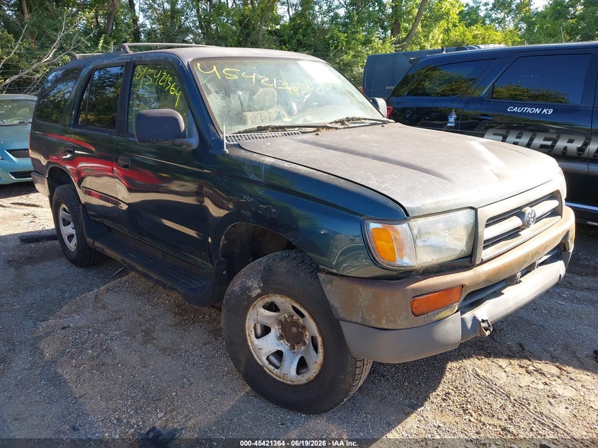 1998 Toyota 4runner VIN JT3GM84R5W0023538 IAAI salvage auction — NORMAL WEAR, Clear (Indiana), sold $450 on 2026-07-22 (photo 1)