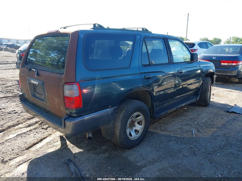 1998 Toyota 4runner VIN JT3GM84R5W0023538 IAAI salvage auction — NORMAL WEAR, Clear (Indiana), sold $450 on 2026-07-22 (photo 4)