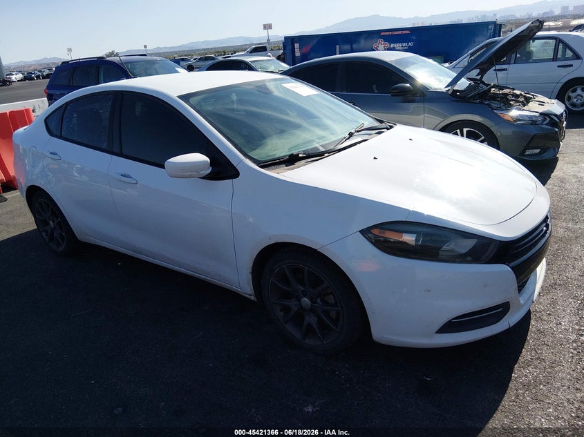 2016 Dodge Dart VIN 1C3CDFAA7GD577465 IAAI salvage auction — NORMAL WEAR, Clear (Arizona), sold $275 on 2026-07-24 (photo 1)