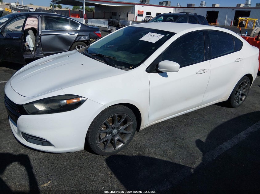 2016 Dodge Dart VIN 1C3CDFAA7GD577465 IAAI salvage auction — NORMAL WEAR, Clear (Arizona), sold $275 on 2026-07-24 (photo 2)