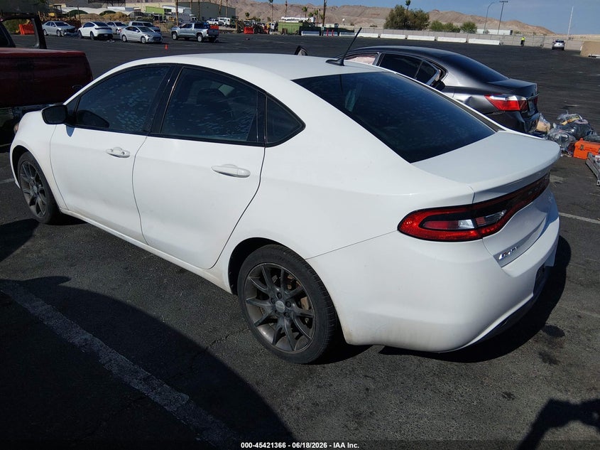 2016 Dodge Dart VIN 1C3CDFAA7GD577465 IAAI salvage auction — NORMAL WEAR, Clear (Arizona), sold $275 on 2026-07-24 (photo 3)