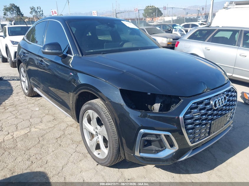 2021 Audi Q5 sportback VIN WA14AAFY4M2098536 — IAAI salvage auction photo