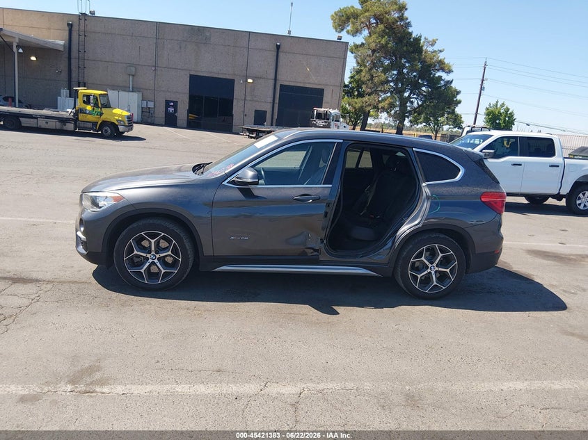 2018 BMW X1 VIN WBXHT3C33J5K31144 IAAI salvage auction — LEFT SIDE, Salvage Title, sold $4,950 on 2026-07-15 (photo 6)