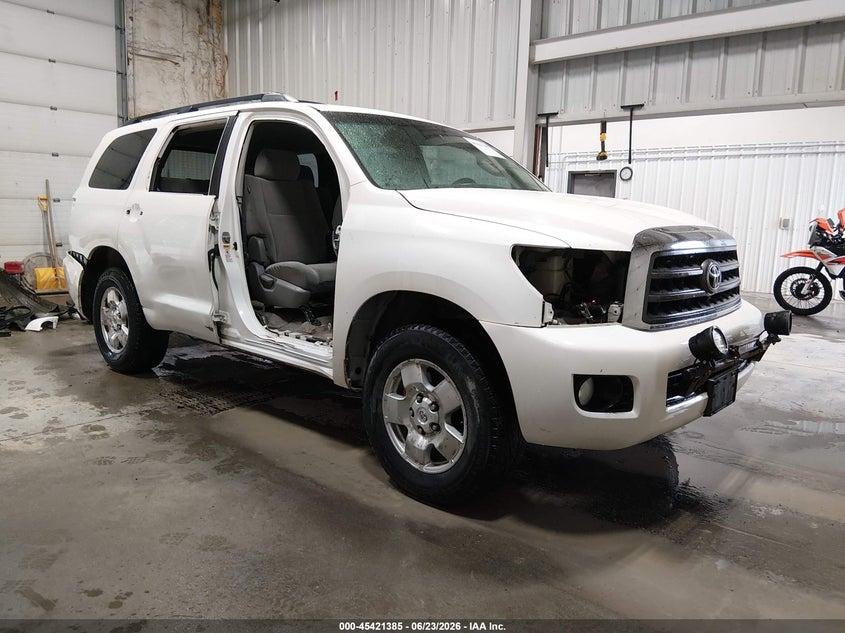 2008 Toyota Sequoia VIN 5TDBY64A98S013491 IAAI salvage auction — RIGHT SIDE, Bill Of Sale (Alaska), sold $650 on 2026-07-24 (photo 1)