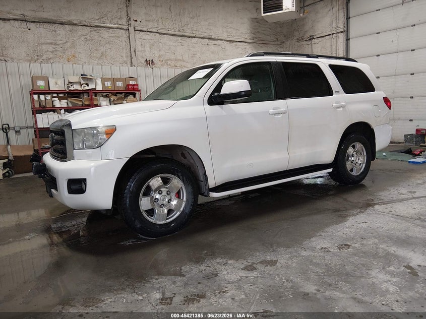 2008 Toyota Sequoia VIN 5TDBY64A98S013491 IAAI salvage auction — RIGHT SIDE, Bill Of Sale (Alaska), sold $650 on 2026-07-24 (photo 2)