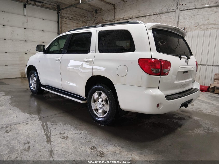 2008 Toyota Sequoia VIN 5TDBY64A98S013491 IAAI salvage auction — RIGHT SIDE, Bill Of Sale (Alaska), sold $650 on 2026-07-24 (photo 3)