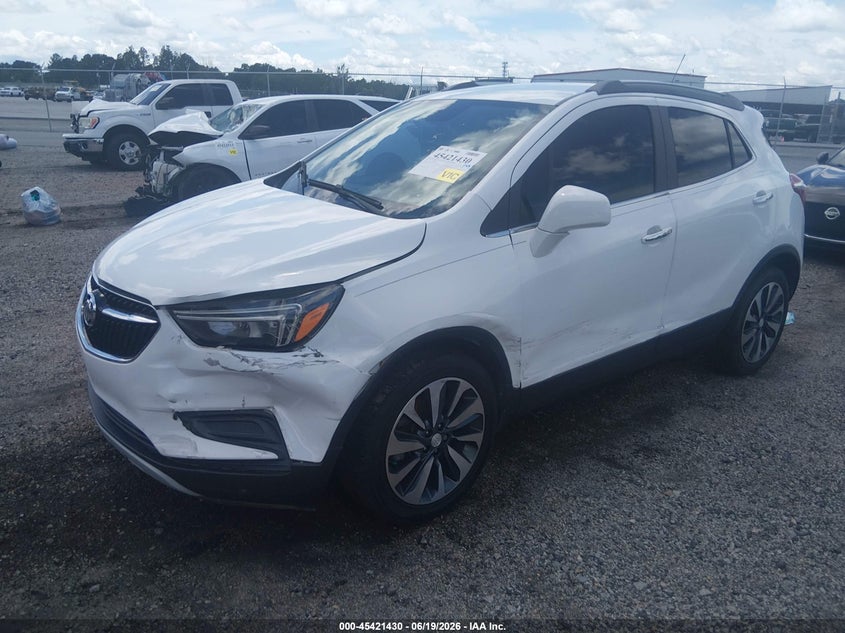 2022 Buick Encore VIN KL4CJASM7NB511324 IAAI salvage auction — LEFT FRONT, Salvage Title, sold $3,450 on 2026-07-31 (photo 2)