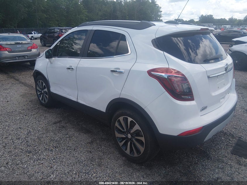 2022 Buick Encore VIN KL4CJASM7NB511324 IAAI salvage auction — LEFT FRONT, Salvage Title, sold $3,450 on 2026-07-31 (photo 3)