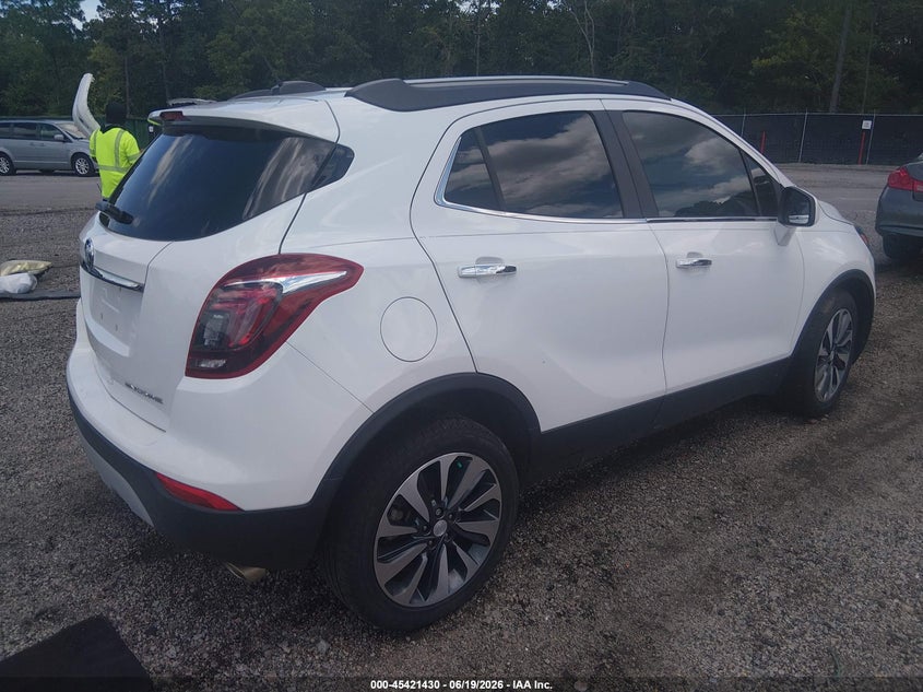 2022 Buick Encore VIN KL4CJASM7NB511324 IAAI salvage auction — LEFT FRONT, Salvage Title, sold $3,450 on 2026-07-31 (photo 4)
