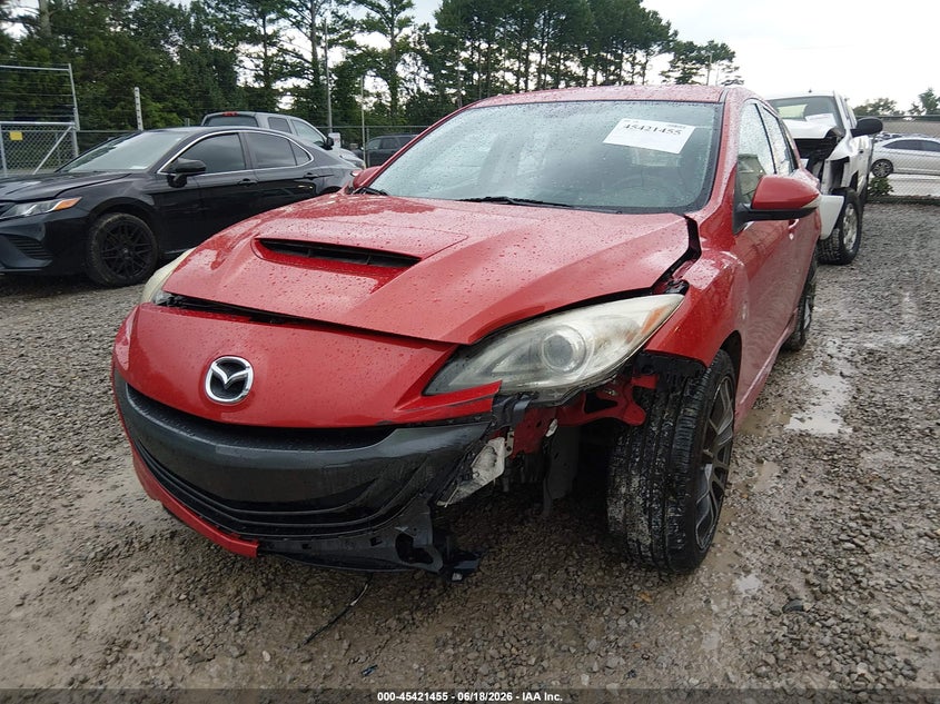 2011 Mazda 3 VIN JM1BL1K39B1427168 IAAI salvage auction — FRONT END, Salvage (Alabama), sold $250 on 2026-07-29 (photo 6)