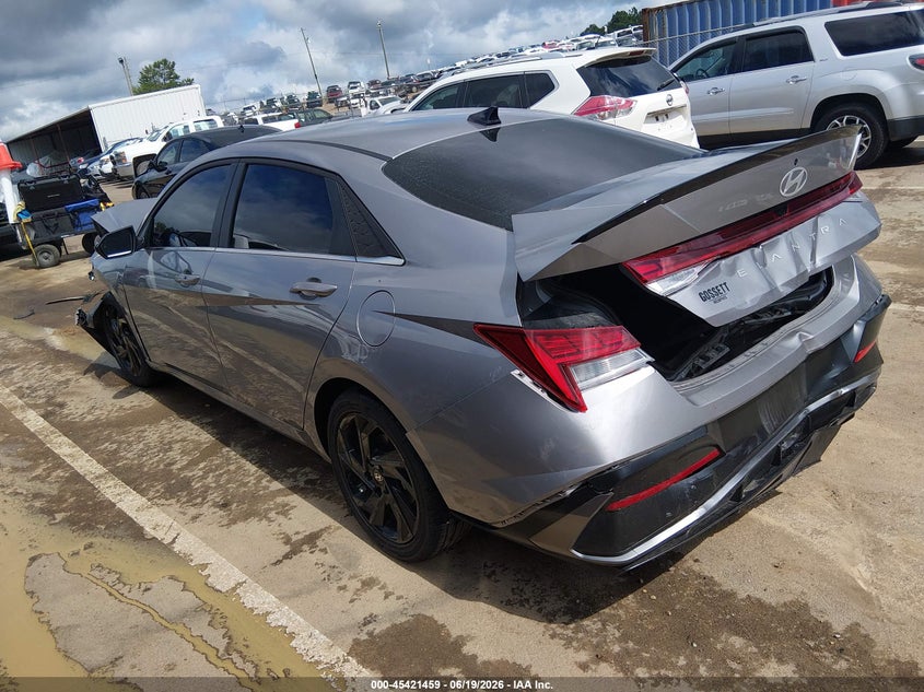 2026 Hyundai Elantra VIN KMHLS4DG4TU113707 IAAI salvage auction — FRONT END, Salvage Title, sold $4,000 on 2026-07-23 (photo 3)