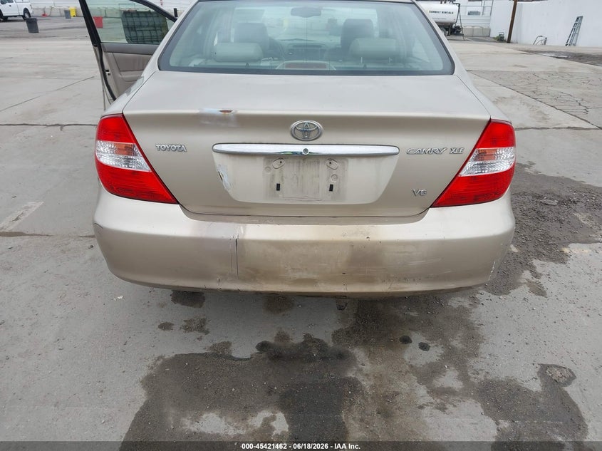 2002 Toyota Camry VIN JTDBF30KX20004876 IAAI salvage auction — REAR END, Salvage (California), sold $900 on 2026-07-29 (photo 6)