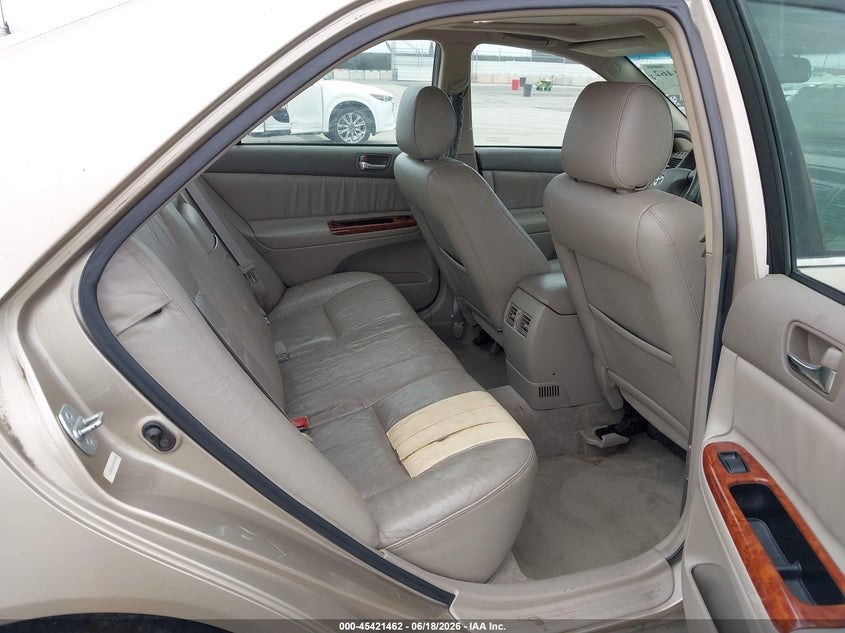 2002 Toyota Camry VIN JTDBF30KX20004876 IAAI salvage auction — REAR END, Salvage (California), sold $900 on 2026-07-29 (photo 8)